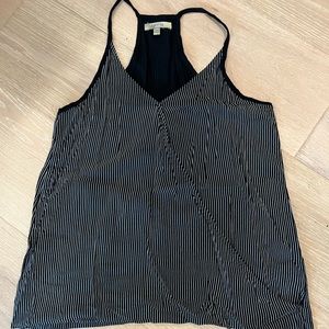 Black and White striped cami